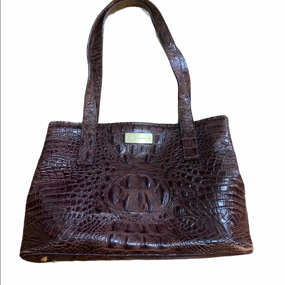 brahmin brown purse